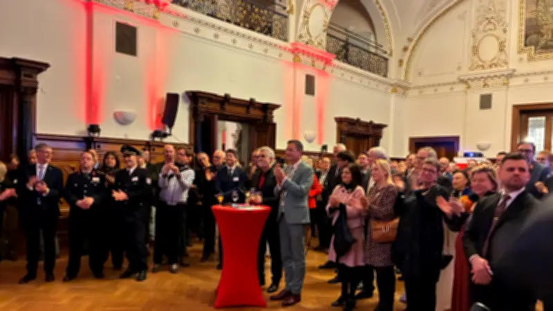 Nach 14 Jahren Pause: Neujahrsempfang der Stadt Halle mit 220 Gästen im Stadthaus