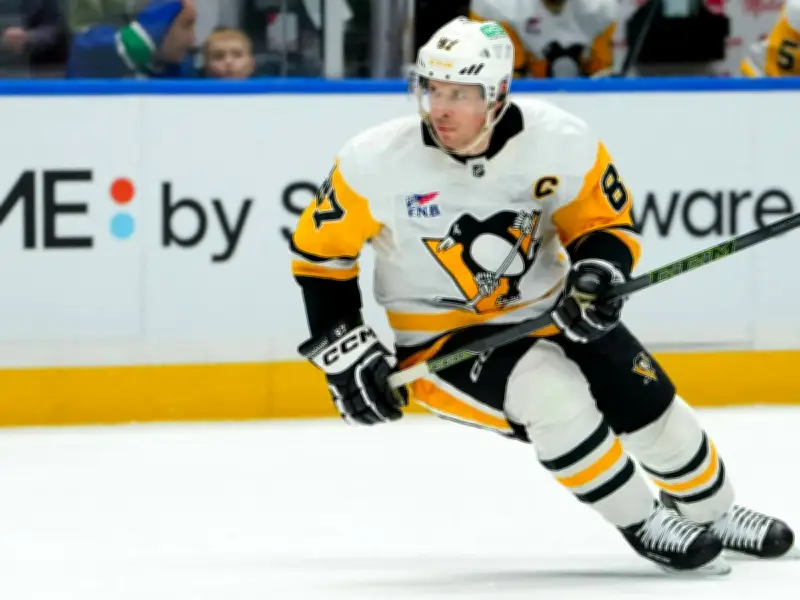 Nach Olympia-Aus: Eishockey-Star Sidney Crosby fällt noch mehrere Wochen aus