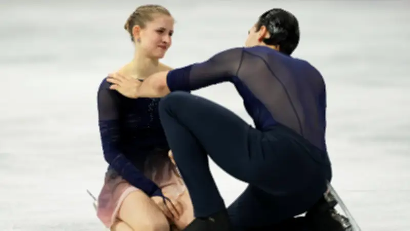 Nach Olympia-Bronze: Steht das Eiskunstlauf-Paar Hase/Volodin vor der Trennung?