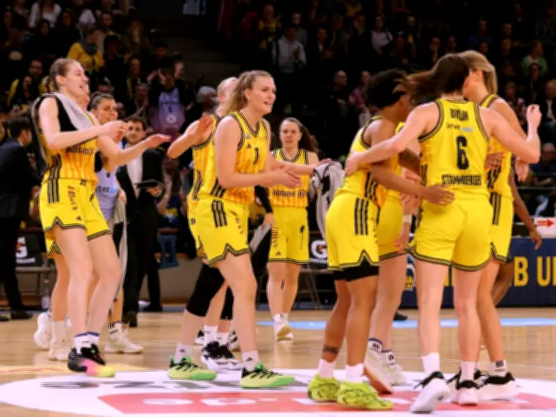 Nach packendem Krimi: Alba Berlins Basketballerinnen stehen erstmals im Pokalfinale