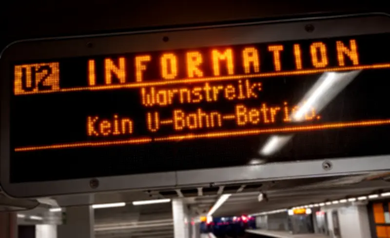 Nahverkehrs-Warnstreiks am Samstag fortgesetzt: Verdi kämpft für bessere Arbeitsbedingungen