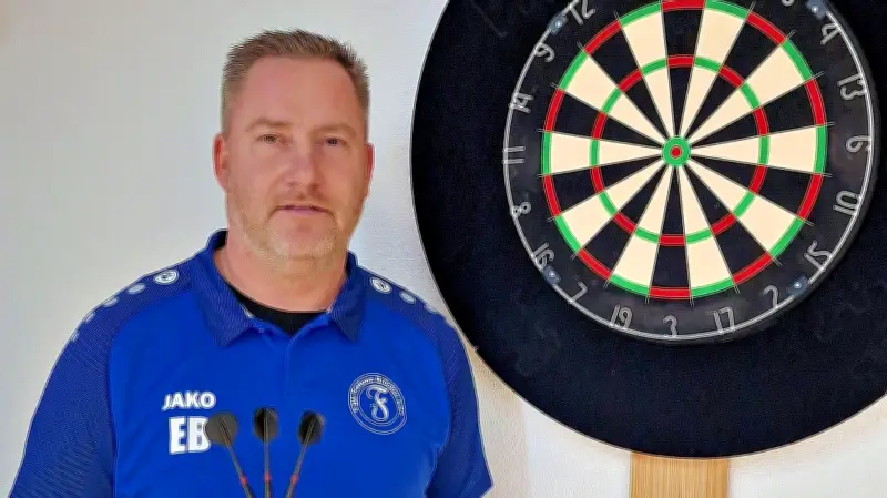 Neue Dartsabteilung beim SV Fortuna Brücken: Abteilungsleiter Enrico Blitz stellt Ziele vor