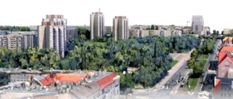 Neues Wohnviertel am Thälmannpark: Entwurf mit Hochhaus, Wohnriegel und Schule vorgestellt