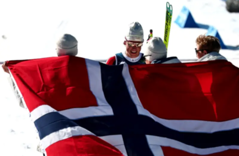 Neuntes Olympia-Gold: Johannes Hoesflot Klaebo schreibt Langlauf-Geschichte