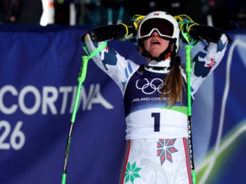 Olympia 2026: Aus Tränen wird Silber - Stjernesunds emotionaler Triumph im Riesenslalom