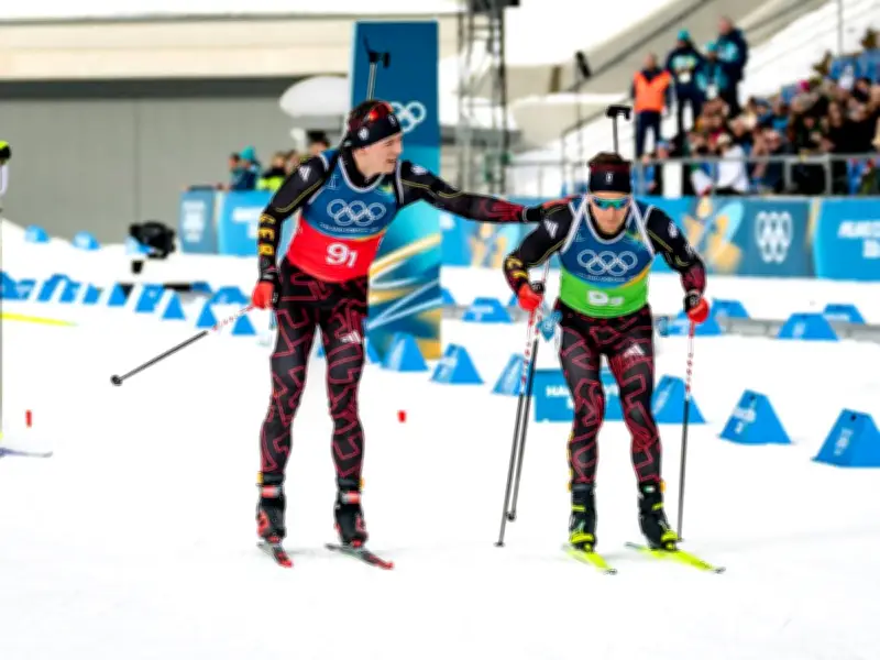 Olympia 2026: Deutsche Biathlon-Staffel der Männer kämpft heute um Medaillen in Antholz