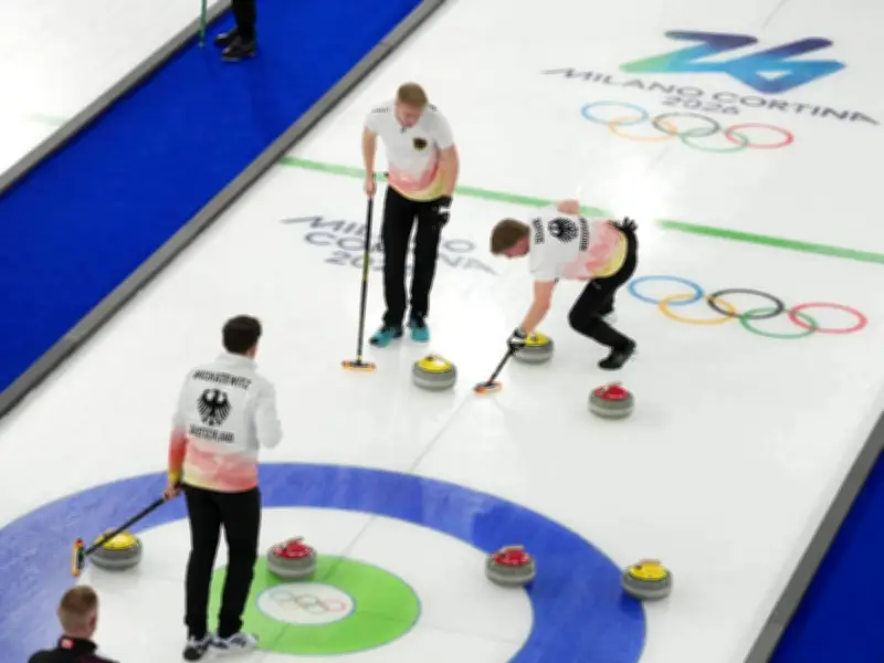 Olympia 2026: Deutscher Curler blutet an den Fingern nach bitterer Niederlage
