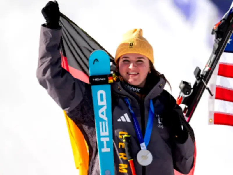 Olympia 2026: Warum Schweden Emma Aichers Silbermedaille bejubelten