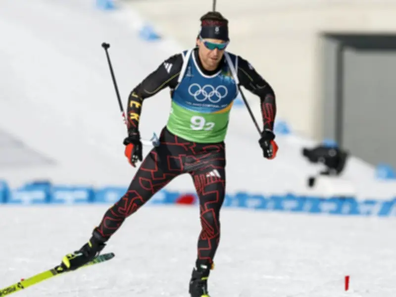 Olympia-Biathlon: DSV-Männer ohne Medaillenchance - Fillon Maillet triumphiert