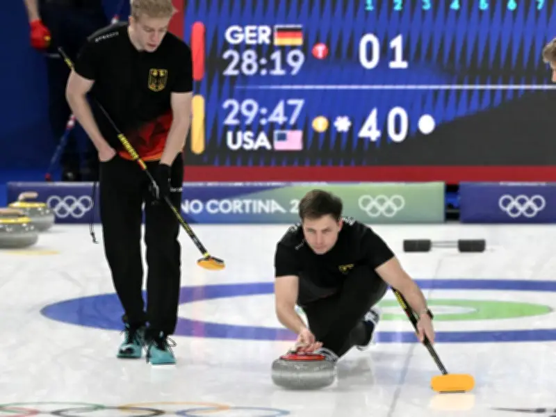 Olympia-Curling: Deutsche Männer unterliegen den USA mit 6:8
