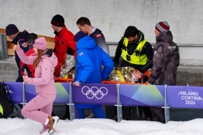 Olympia-Drama: Viererbob-Pilot Mandlbauer nach Sturz in Lindsey Vonns Klinik verlegt