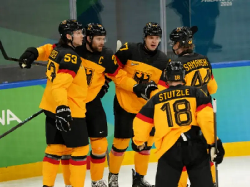 Olympia-Eishockey: Deutschland im Viertelfinale gegen Slowakei - Live im Free-TV