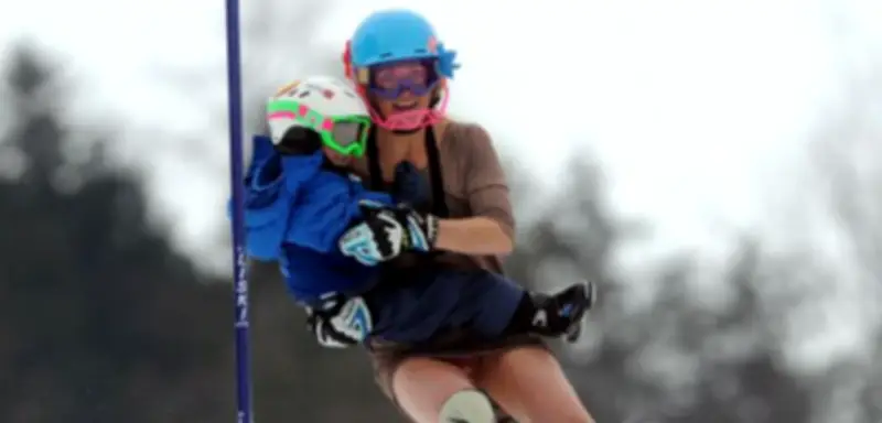 Olympia-Historie: Mutter und Sohn als erstes Duo bei Winterspielen