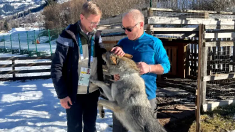 Olympia-Hund Nazgul stürmt Langlaufstrecke und wird zum heimlichen Star der Winterspiele