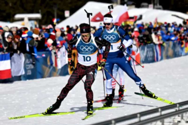 Olympia: Philipp Horn Elfter in Biathlon-Verfolgung - Schwede Ponsiluoma triumphiert