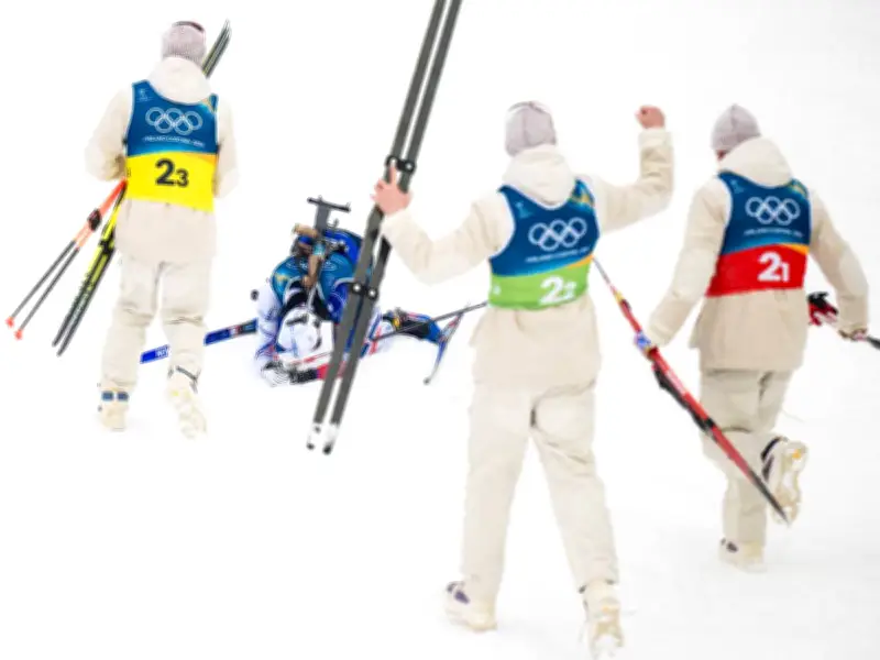 Olympia-Schock: Biathlon-Star Perrot bricht nach Gold-Triumph zusammen