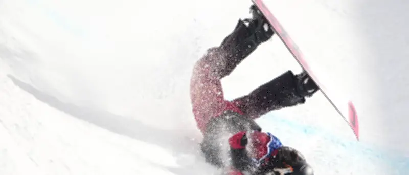 Olympia-Snowboarderin Liu Jiayu nach schwerem Sturz in Halfpipe: Keine schweren Verletzungen