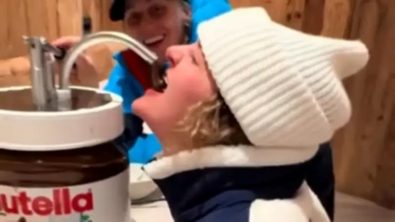 Olympia-Star Grace Henderson genießt riesiges Nutella-Fass nach Big Air