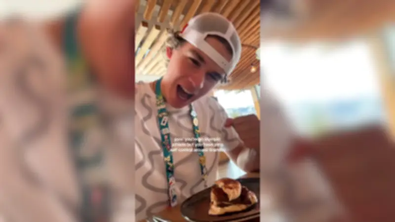 Olympia-Star Jonas Hasler: Der Schweizer Snowboarder wird zum viralen Tiramisu-Mann