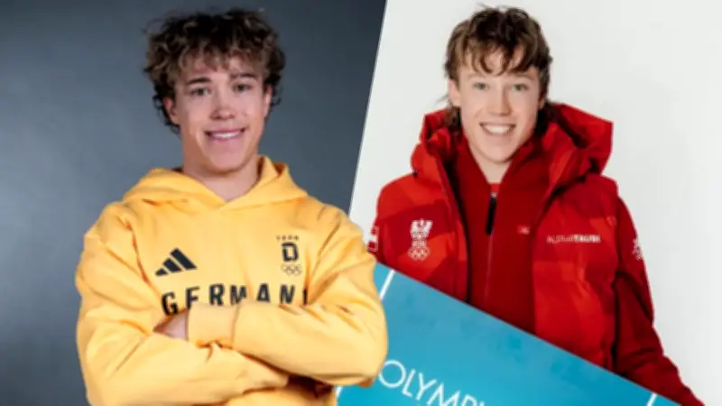 Olympisches Brüder-Duell: Lechners kämpfen für Deutschland und Österreich