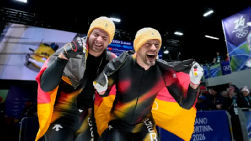 Olympisches Gold im Zweier-Bob: Lochners Triumph und Klopp-Witz in Cortina