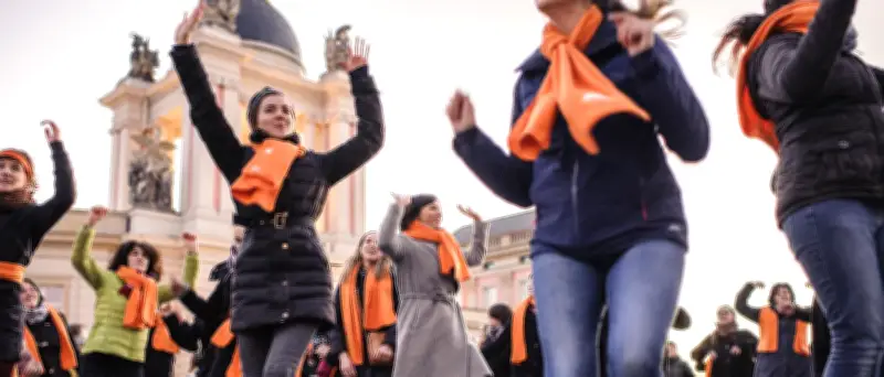 One Billion Rising 2026: Potsdam tanzt am Valentinstag gegen Gewalt an Frauen