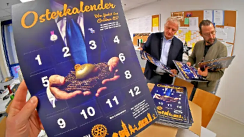 Osteraktion in Aschersleben: Rotary-Club startet ersten Osterkalender mit Gewinnen über 3.000 Euro