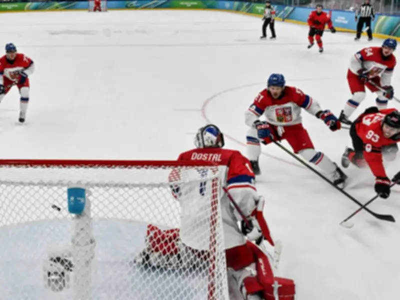 Overtime-Krimi bei Olympia: Kanada rettet sich dramatisch ins Halbfinale