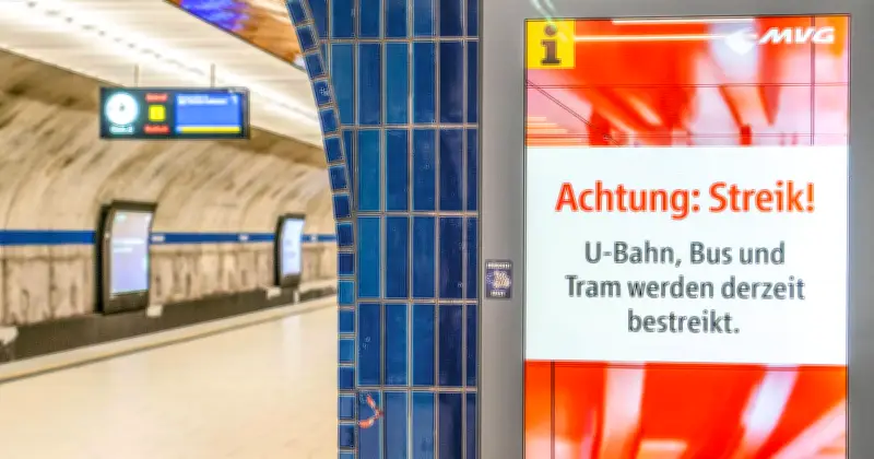 ÖPNV-Streik in München: Alle Alternativen für Ihre Mobilität im Überblick
