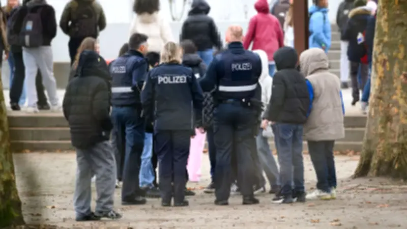 Polizeischutz an Schule: Messerangriffe und Morddrohungen erschüttern Ludwigshafen