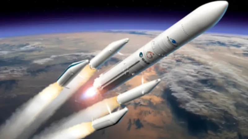 Premiere im All: Ariane-Rakete startet Amazons Satelliten-Internet-Konstellation