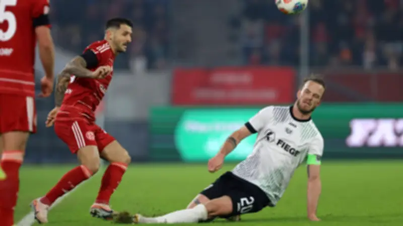 Preußen Münster über dem Strich: Sorgen um Kapitän Hendrix nach Düsseldorf-Remis