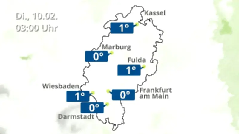 Regen und Wolken über Frankfurt und Wiesbaden: So wird das Wetter in Hessen