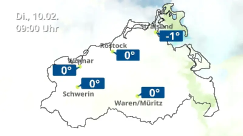Regen und Wolken über Rostock, Rügen und der Ostseeküste: Die Wettervorhersage für Mecklenburg-Vorpommern