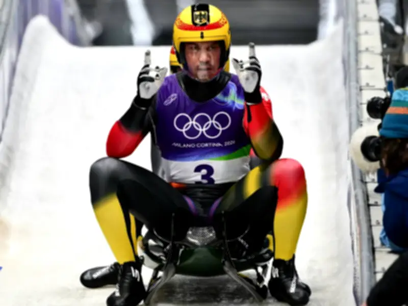 Rekord-Tobis rasen zu Gold: Deutsche Rodler krönen Traumtage in Cortina