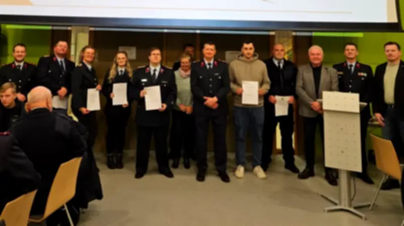 Rottleberöder Feuerwehr: 54 Einsätze und 1.445 Stunden im Einsatzjahr 2025