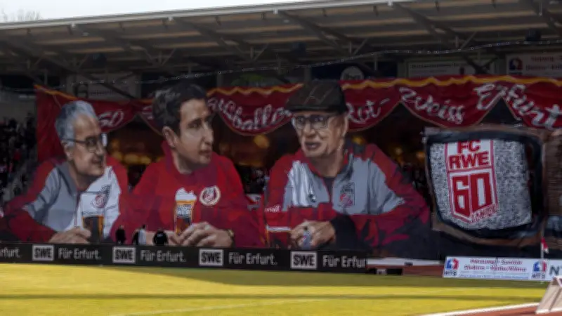 RWE verfehlt das Jubiläumsziel: FC Rot-Weiß Erfurt scheitert trotz Feststimmung an BFC Preussen