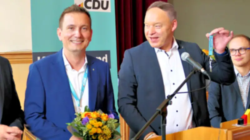 Saalekreis-CDU wählt Sven Czekalla zum Kreisvorsitzenden - Ministerpräsident Schulze im Wahlkampfmodus