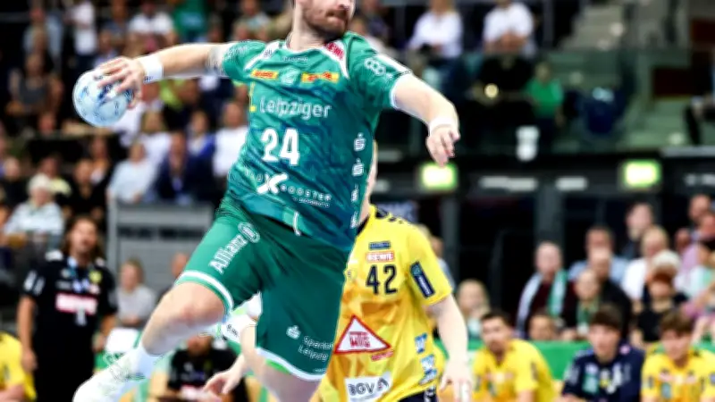 SC DHfK Leipzig triumphiert in Hamburg trotz roter Karte in der Handball-Bundesliga