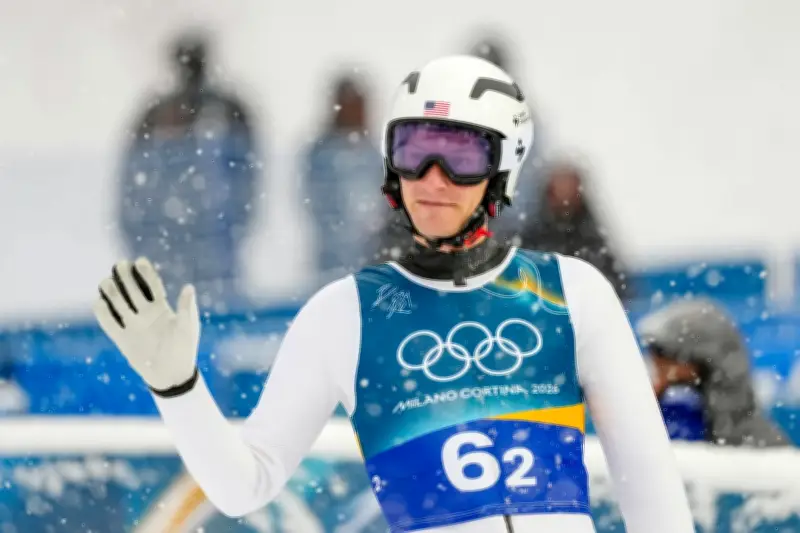 Schneebläser-Vorfall bei Olympia: Kombinierer Loomis entgeht knapp schwerem Unfall