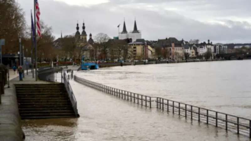 Schneeschmelze und Regen: Hochwasser-Gefahr in vielen Regionen Deutschlands