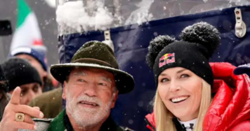 Schwarzenegger tröstet verletzte Vonn: 'Herz eines Champions' nach schwerem Sturz