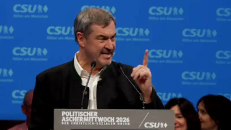 Söder beim Aschermittwoch: Scharfe Kritik an AfD, Grünen und Reichinnek