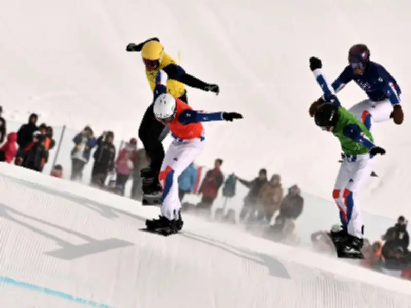 Selbstabräumer im Snowboardcross: Deutsche Hoffnungen bei Olympia zerstört