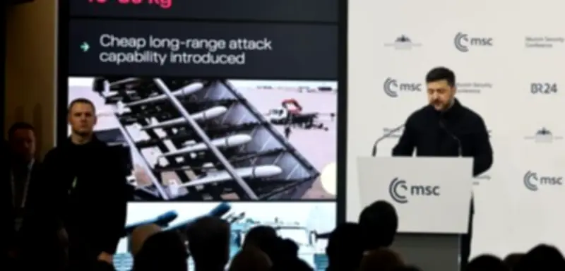 Selenskyj auf Münchner Sicherheitskonferenz: Dramatischer Appell zu Flugabwehr-Mangel