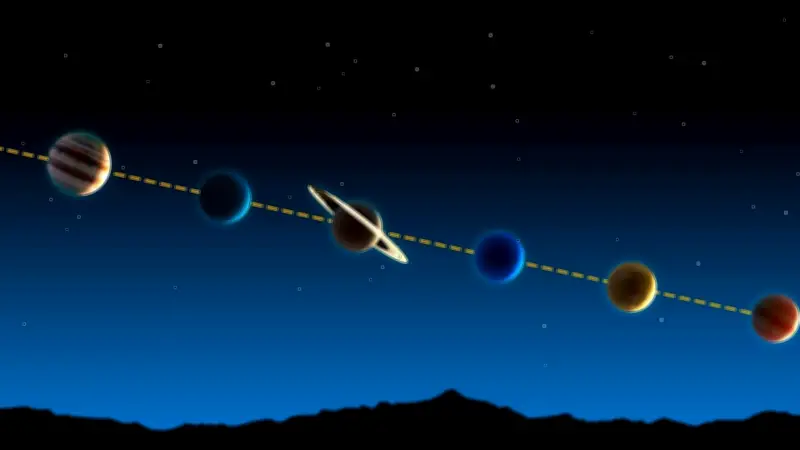 Seltene Planetenparade: Sechs Planeten leuchten Ende Februar über Deutschland