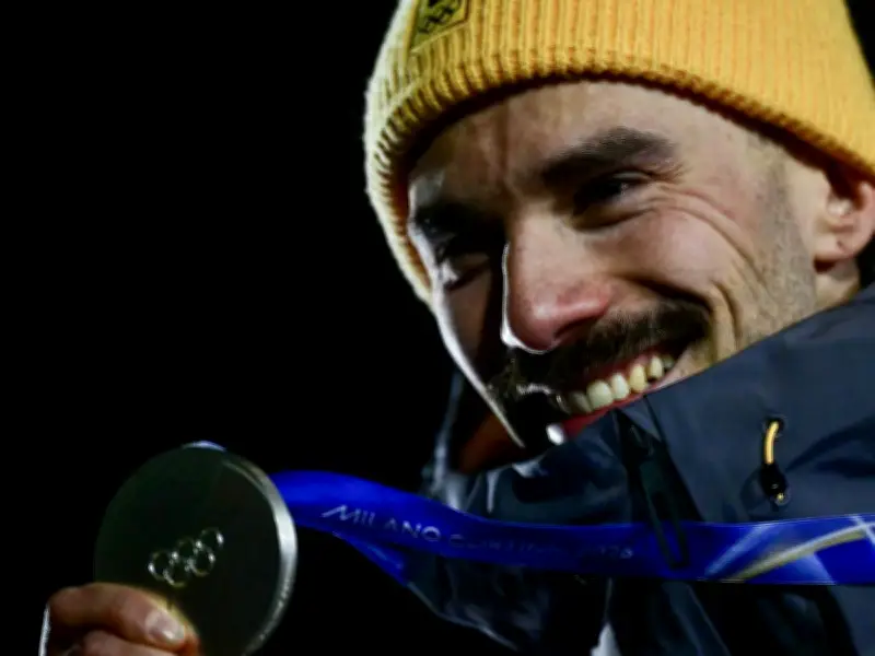 Silbergewinner Axel Jungk sucht nach Olympia Notunterkunft in Cortina