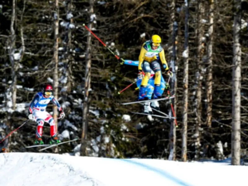 Skicross-Weltcup: Deutsche Duos auf dem Podium in Kopaonik