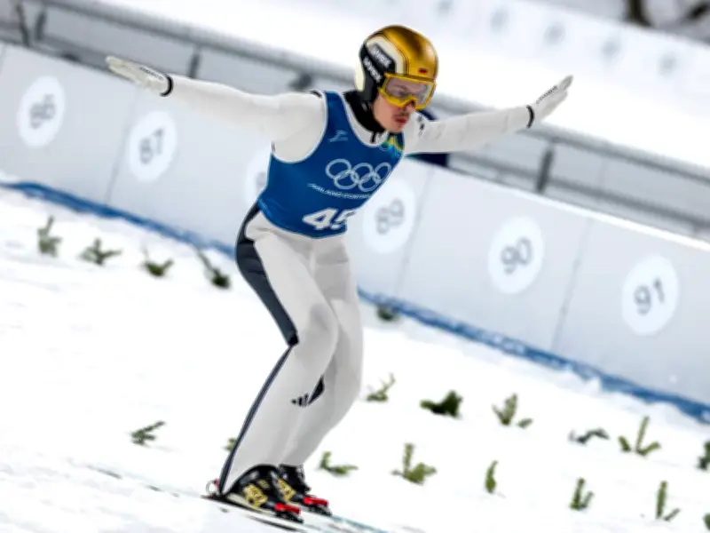 Skispringen: Philipp Raimund glänzt im Olympia-Training und setzt Favoritenzeichen