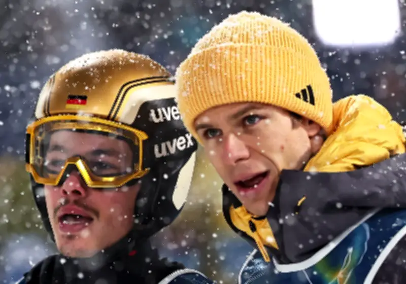 Skisprung-Abbruch bei Olympia: Deutscher Sportdirektor wütend über Entscheidung
